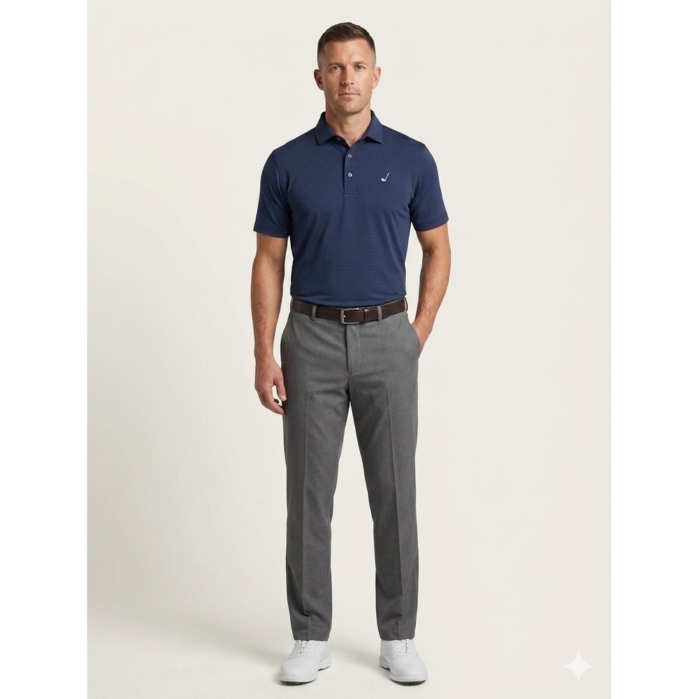 Perry Ellis Grey Modern Fit Pant- Size 36 x 32‎